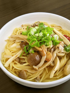 ペペロンチーノ きのこ,和風-レシピのメイン写真