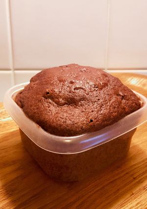 簡単レンチン☆おからパウダーココアケーキ-レシピのメイン写真