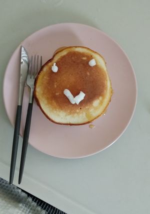 卵白と米粉パンケーキ-レシピのメイン写真