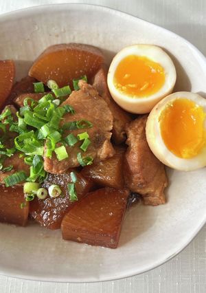 炊飯器で簡単!大根と豚の煮物-レシピのメイン写真