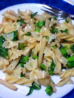 菜の花とジャガイモの和風パスタ-レシピのメイン写真