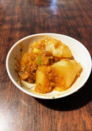 蕪で麻婆中華和え-レシピのメイン写真
