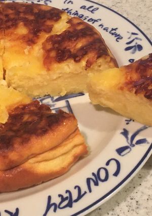 ピザ用チーズで、炊飯器チーズケーキ-レシピのメイン写真