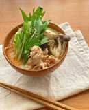 味噌汁感覚鍋＊豚バラと豆腐の胡麻坦々鍋