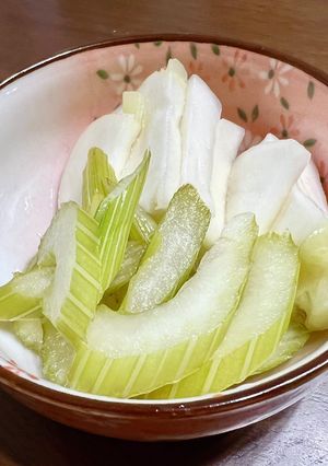 セロリとかぶの簡単ピクルス-レシピのメイン写真