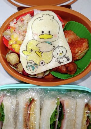 アヒルのペックル弁当～♪-レシピのメイン写真