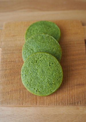 材料4つ！サクッとほろにが抹茶クッキー-レシピのメイン写真