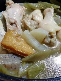 ふきの煮物リメイク 手羽元おでん風-レシピのメイン写真