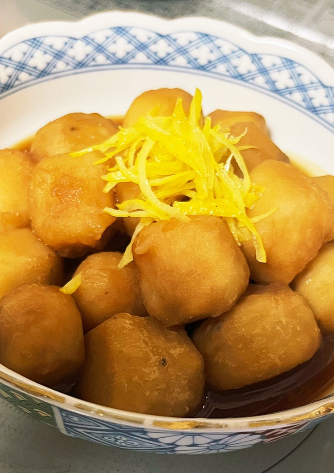 冬レシピ✨里芋の煮っ転がし　ゆず風味-レシピのメイン写真