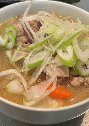 簡単冬レシピ！お母さん直伝の豚汁-レシピのメイン写真