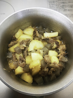 スジコンじゃがいもの甘辛炊き-レシピのメイン写真