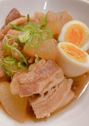 豚バラ大根＊たまご入り-レシピのメイン写真