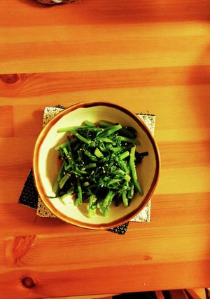 春菊の酢醤油-レシピのメイン写真