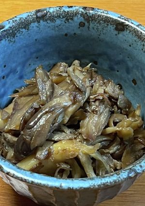 作り置き♡弁当♡簡単調味料DE舞茸の佃煮-レシピのメイン写真