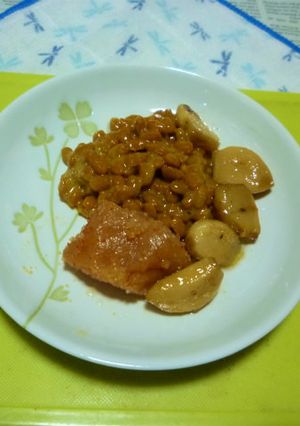 納豆・焼きにんにく・明太子のタパス-レシピのメイン写真