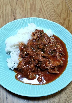 【簡単】☆味は本格的☆ハッシュドビーフ-レシピのメイン写真