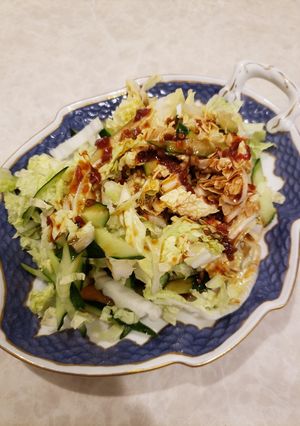 我が家の無限白菜サラダ-レシピのメイン写真