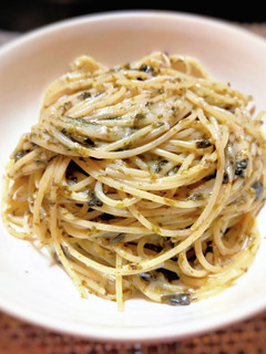 海苔と生クリームのパスタ、ゆず胡椒風味-レシピのメイン写真