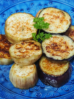 ヘルシー焼き茄子 辛子砂糖味噌で-レシピのメイン写真