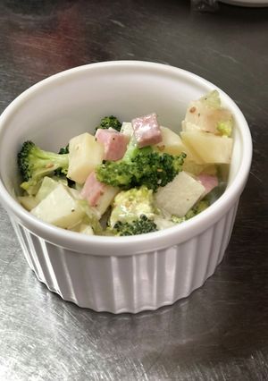 ブロッコリーとベーコンポテトサラダ-レシピのメイン写真