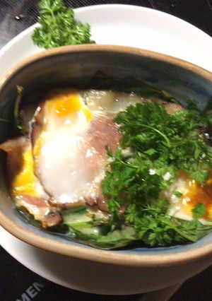 ほうれん草と卵のオーブン焼き-レシピのメイン写真