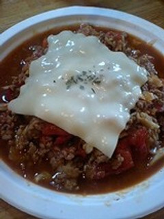 簡単!挽肉とトマトのおつまみ炒め★-レシピのメイン写真