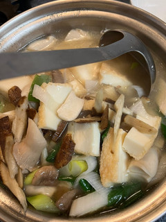 今日のみそ汁。 厚揚げのもりもりみそ汁-レシピのメイン写真