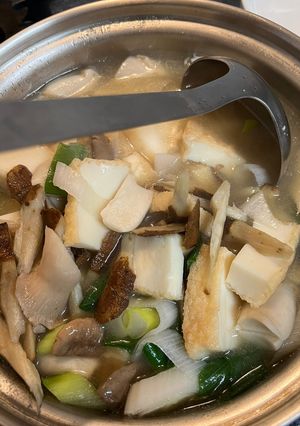 今日のみそ汁。 厚揚げのもりもりみそ汁-レシピのメイン写真