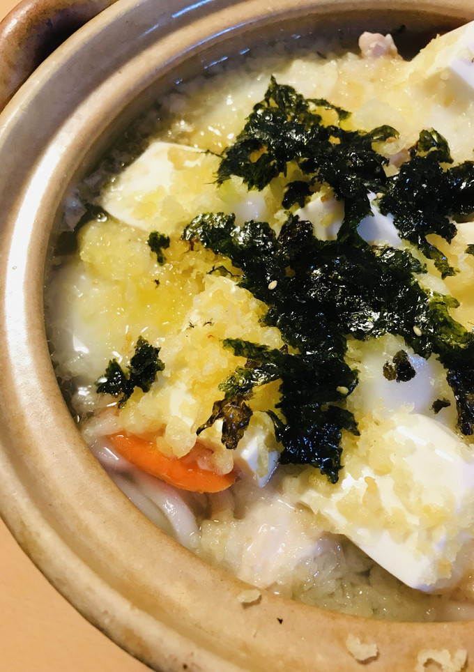 プチッと鍋●とろろで煮込みうどん鍋-レシピのメイン写真