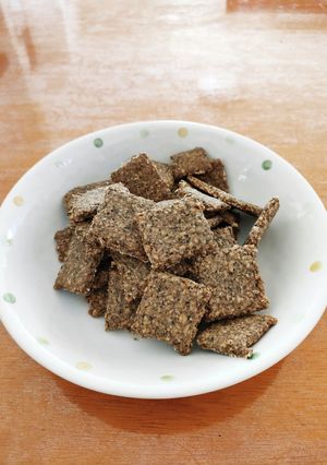 黒ゴマきな粉オートミールクッキー-レシピのメイン写真