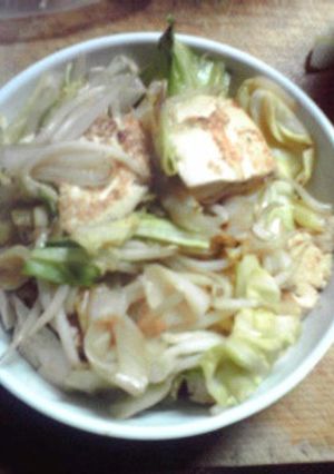 豆腐入りヘルシー野菜炒め-レシピのメイン写真