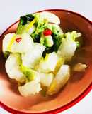 簡単に和食屋さんの白菜のお漬物