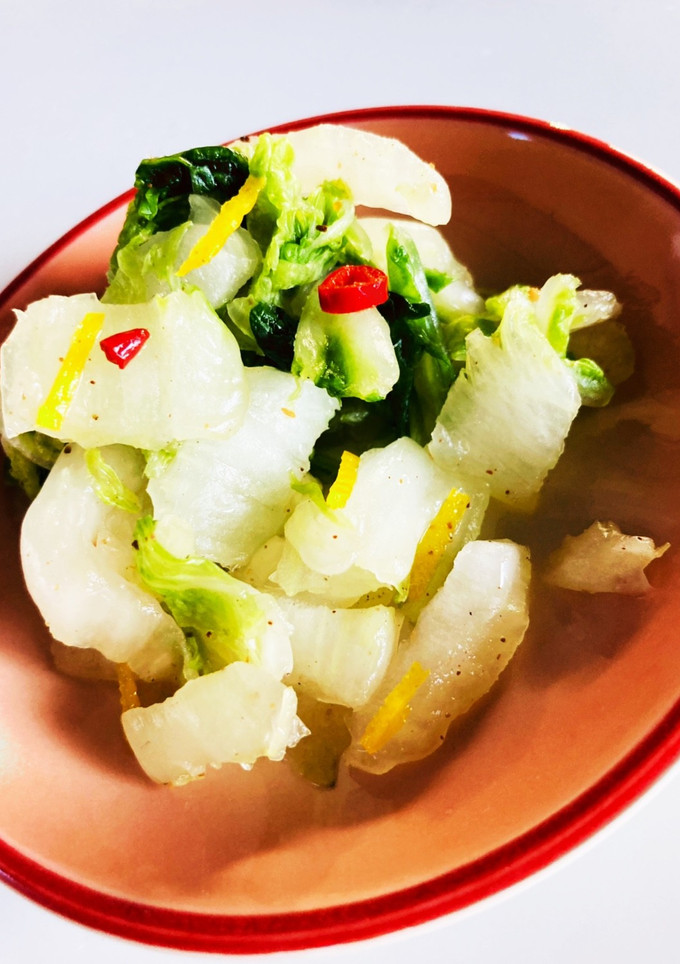 簡単に和食屋さんの白菜のお漬物-レシピのメイン写真