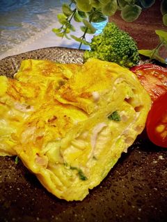 卵焼き【お好み焼き味】-レシピのメイン写真