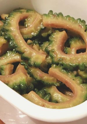 苦味が美味しい！？ゴーヤのおかか和え-レシピのメイン写真