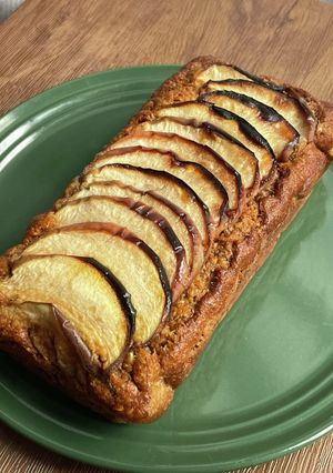 りんごとオートミールのパウンドケーキ-レシピのメイン写真