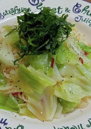 アンチョビとキャベツのスパゲティ-レシピのメイン写真