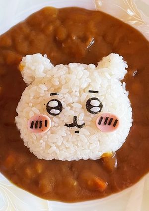ちいかわ デコカレー♡-レシピのメイン写真