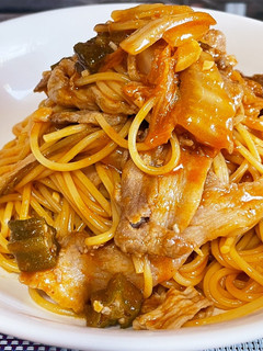 チゲパスタ-レシピのメイン写真