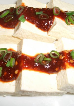 韓国料理★簡単★アッという間の温やっこ-レシピのメイン写真