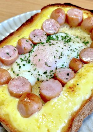 ラピュタパン☆アレンジ☆土手ウインナー-レシピのメイン写真