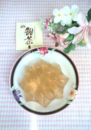 アガーで甜茶ゼリー-レシピのメイン写真
