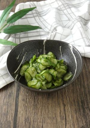 キュウリのシソ味噌和え-レシピのメイン写真