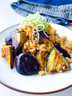 ひき肉とナスのうま味噌炒め-レシピのメイン写真