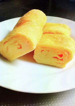 【簡単腸活】おからパウダー入り卵焼き-レシピのメイン写真