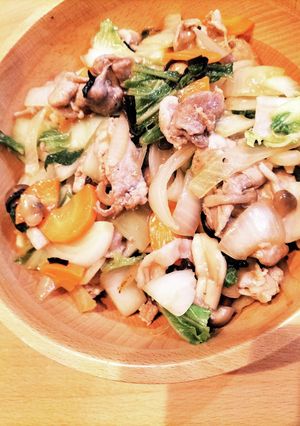 うちの野菜炒め(八宝菜)-レシピのメイン写真
