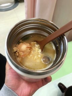 スープジャー*オートミール海老団子スープ-レシピのメイン写真