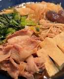 冬レシピ＊豚バラ肉で簡単すき焼き