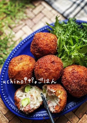 チーズがとろ～り♪♪里芋コロッケ-レシピのメイン写真
