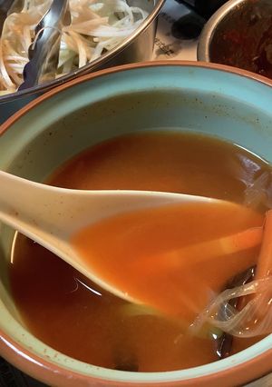 ゴッチョリの残り汁でキムチスープ-レシピのメイン写真